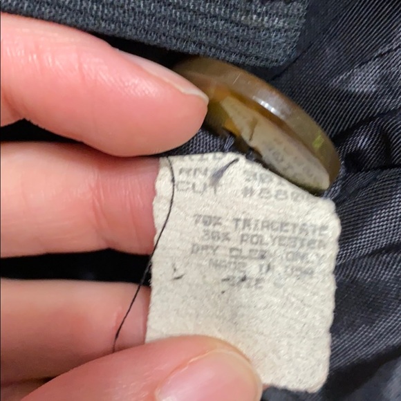 Garfield & Marks Black 3 Button Blazer sz 6 - Picture 5 of 5